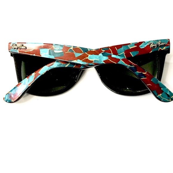 Vintage Rayban Wayfarer B & L Sunglasses rare 80\'s main image 6
